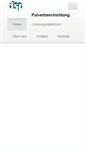 Mobile Screenshot of dsp-pulver.de